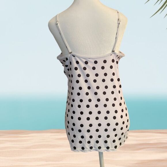 TANKINI POLKA DOT TOP , Sz XL - Picture 3 of 3